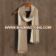 New product 2017 imitation cashmere 100% acrylic solid color shawl with custom logo